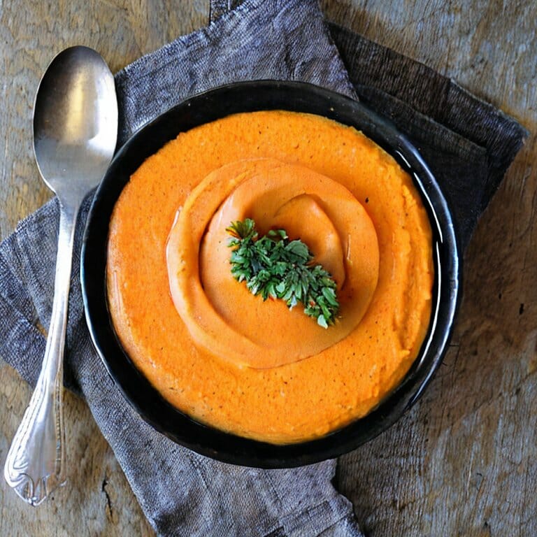 Almond Carrot Smooth Puree