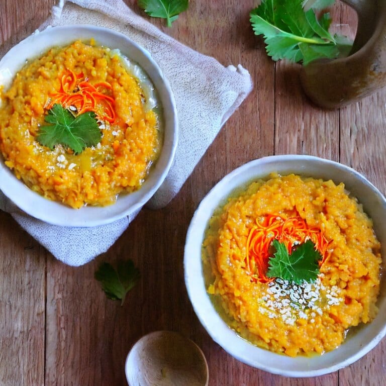 Carrot Semolina Porridge