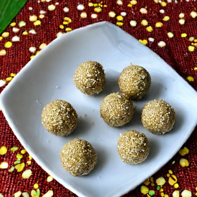 Seseme Coconut Laddu